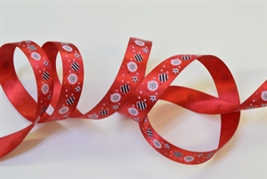 Band 20m/ 15mm, Baumkugel rot Band 20m/ 15mm, Baumkugel rot