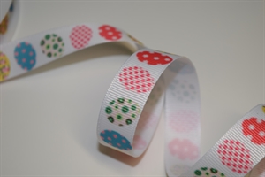 Band 20m/ 15mm, Ostereier, bunt Band 20m/ 15mm, Ostereier, bunt