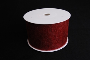 Deco, 50m/ 80mm Sizoflor, bordeaux Deco, 50m/ 80mm Sizoflor, bordeaux