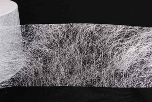 Deco, 50m/ 80mm Sizoflor Glitter, silber Deco, 50m/ 80mm Sizoflor Glitter, silber