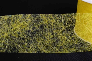 Deco, 50m/ 80mm Sizoflor Glitter, gelb