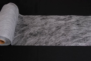 Deco, 25m/ 200mm Sizoflor Glitter, silber Deco, 25m/ 200mm Sizoflor Glitter, silber