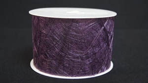 Deco, 50m/ 80mm Sizoweb, aubergine Deco, 50m/ 80mm Sizoweb, aubergine