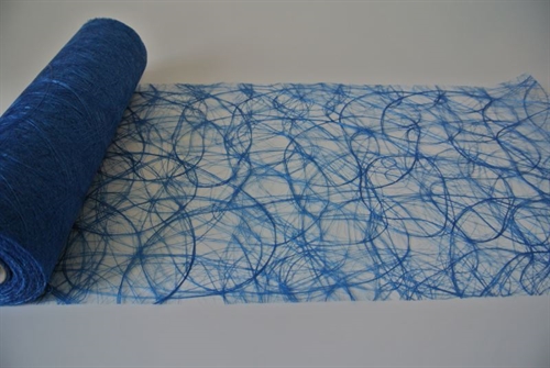 Deco, 25m/ 300mm Sizoweb, mittelblau Deco, 25m/ 300mm Sizoweb, mittelblau