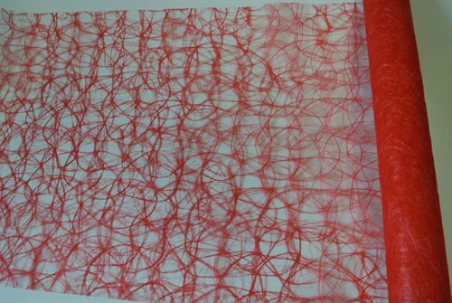 Deco, 25m/ 600mm Sizoweb, leuchtrot Deco, 25m/ 600mm Sizoweb, leuchtrot