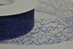 Deco, 25m/ 30mm Spiderweb, dblau Deco, 25m/ 30mm Spiderweb, dblau