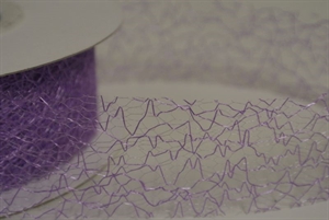 Deco, 25m/ 30mm Spiderweb, lila Deco, 25m/ 30mm Spiderweb, lila