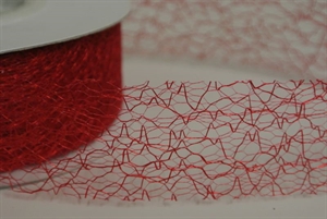 Deco, 25m/ 30mm Spiderweb, rot 35 Deco, 25m/ 30mm Spiderweb, rot 35