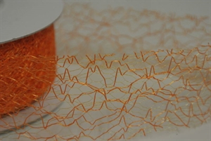 Deco, 25m/ 30mm Spiderweb, orange Deco, 25m/ 30mm Spiderweb, orange