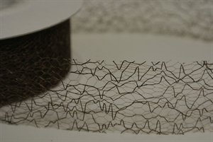 Deco, 25m/ 30mm Spiderweb, braun Deco, 25m/ 30mm Spiderweb, braun