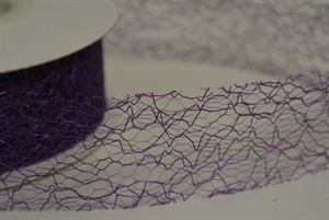 Deco, 25m/ 30mm Spiderweb, violett Deco, 25m/ 30mm Spiderweb, violett