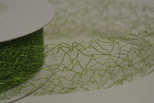 Band, 25m/ 30mm Spiderweb, grün Band, 25m/ 30mm Spiderweb, grün