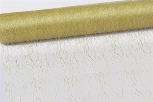 Deco, 25m/ 50mm Spiderweb, gold Deco, 25m/ 50mm Spiderweb, gold