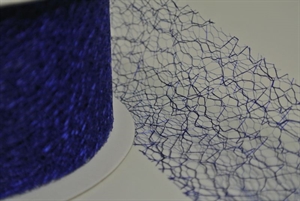 Deco, 25m/ 50mm Spiderweb, dblau 75 Deco, 25m/ 50mm Spiderweb, dblau 75