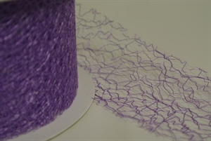 Deco, 25m/ 50mm Spiderweb, lila 40 Deco, 25m/ 50mm Spiderweb, lila 40