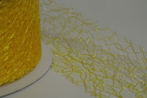 Deco, 25m/ 50mm Spiderweb, gelb Deco, 25m/ 50mm Spiderweb, gelb