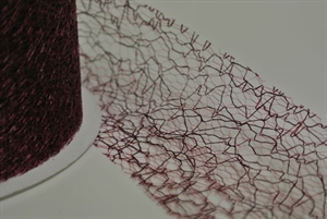 Deco, 25m/ 50mm Spiderweb, rubin Deco, 25m/ 50mm Spiderweb, rubin