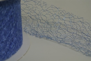 Deco, 25m/ 50mm Spiderweb, hblau 70 Deco, 25m/ 50mm Spiderweb, hblau 70