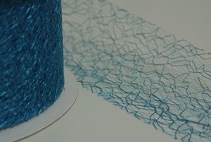 Deco, 25m/ 50mm Spiderweb, türkis Deco, 25m/ 50mm Spiderweb, türkis