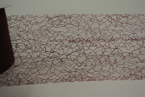 Deco, 25m/ 80mm Spiderweb, rubin 38 Deco, 25m/ 80mm Spiderweb, rubin 38