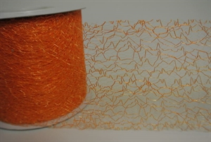 Deco, 25m/ 80mm Spiderweb, apricot Deco, 25m/ 80mm Spiderweb, apricot