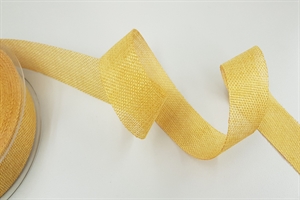 Band 20m/ 38mm, Shabby Chic, gelb Band 20m/ 38mm, Shabby Chic, gelb