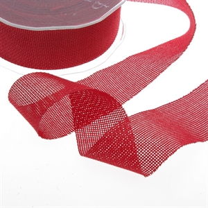 Band 20m/ 38mm, Shabby Chic, rot Band 20m/ 38mm, Shabby Chic, rot