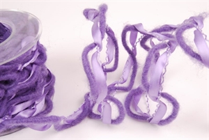 Band 10m/ 40mm, Nature Wolle Mab, violett Band 10m/ 40mm, Nature Wolle Mab, violett