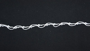 Band 15m/ 10mm, Alissa Mab, weiss Band 15m/ 10mm, Alissa Mab, weiss