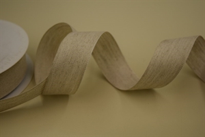 Band 20m/ 25mm, Leinen, grau Band 20m/ 25mm, Leinen, grau