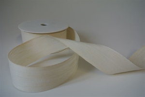 Band 20m/ 40mm, Leinen, creme Band 20m/ 40mm, Leinen, creme