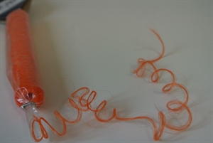 Band 120m/ 15 Gr, Deco Locke, orange Band 120m/ 15 Gr, Deco Locke, orange