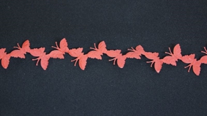 Band 10y/ 25mm, Butterfly, rot Band 10y/ 25mm, Butterfly, rot