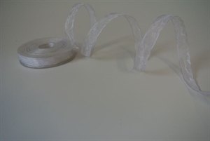 Band 25m/ 15mm, Shiny single color - Draht, weiss Band 25m/ 15mm, Shiny single color - Draht, weiss