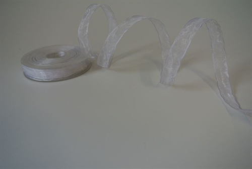 Band 25m/ 15mm, Shiny single color - Draht, weiss Band 25m/ 15mm, Shiny single color - Draht, weiss