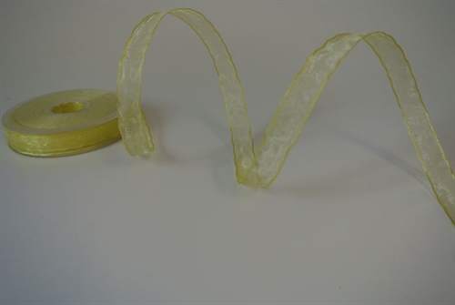 Band 25m/ 15mm, Shiny single color, Draht, pgelb Band 25m/ 15mm, Shiny single color, Draht, pgelb