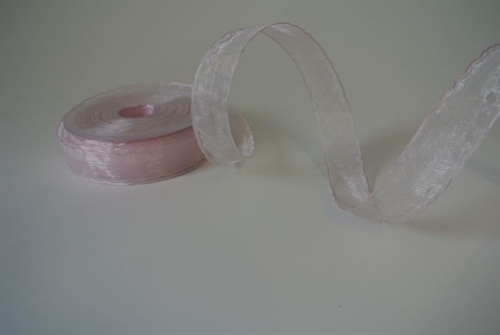 Band 25m/ 22mm, Shiny single color, Draht, rosa Band 25m/ 22mm, Shiny single color, Draht, rosa
