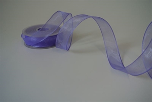 Band 25m/ 22mm, Shiny single color, Draht, lavendel Band 25m/ 22mm, Shiny single color, Draht, lavendel