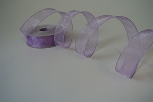 Band 25m/ 22mm, Shiny single color, Draht, flieder Band 25m/ 22mm, Shiny single color, Draht, flieder