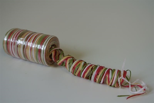 Band 4x 50m/ 1mm, Bastfiber matt, natur/bordeaux Band 4x 50m/ 1mm, Bastfiber matt, natur/bordeaux