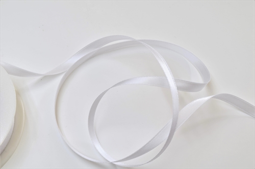 Band 50m/ 03mm, Double face Satin, weiss Band 50m/ 03mm, Double face Satin, weiss