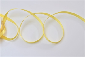 Band 50m/ 03mm, Double face Satin, gelb Band 50m/ 03mm, Double face Satin, gelb