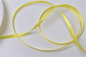 Band 50m/ 03mm, Double face Satin, z-gelb Band 50m/ 03mm, Double face Satin, z-gelb