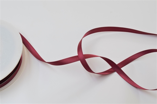Band 50m/ 03mm, Double face Satin, bordeaux Band 50m/ 03mm, Double face Satin, bordeaux