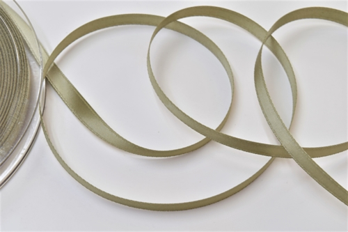 Band 50m/ 03mm, Double face Satin, olive