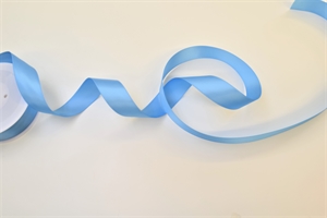 Band 50m/ 03mm, Double face Satin, hellblau Band 50m/ 03mm, Double face Satin, hellblau