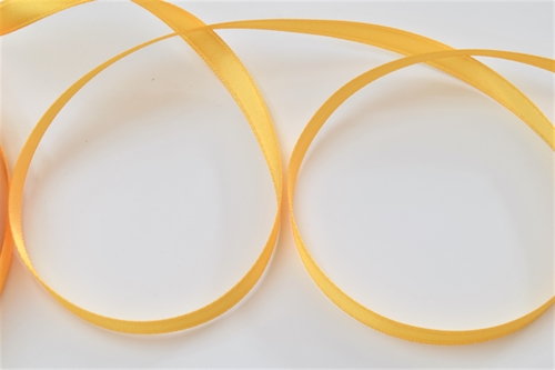 Band 25m/ 07mm, Double face Satin, dgelb Band 25m/ 07mm, Double face Satin, dgelb