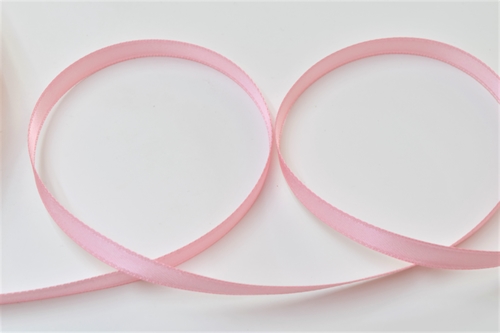 Band 25m/ 07mm, Double face Satin, rosa Band 25m/ 07mm, Double face Satin, rosa