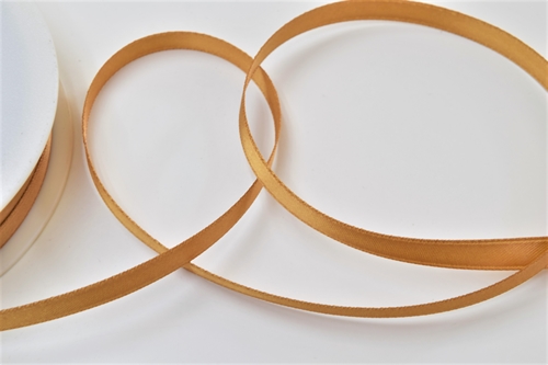 Band 25m/ 07mm, Double face Satin, natur Band 25m/ 07mm, Double face Satin, natur