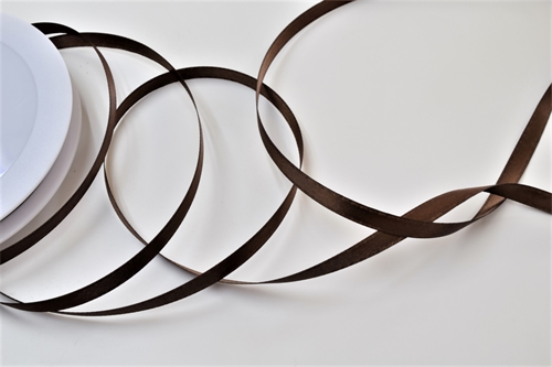 Band 25m/ 07mm, Double face Satin, dbraun Band 25m/ 07mm, Double face Satin, dbraun